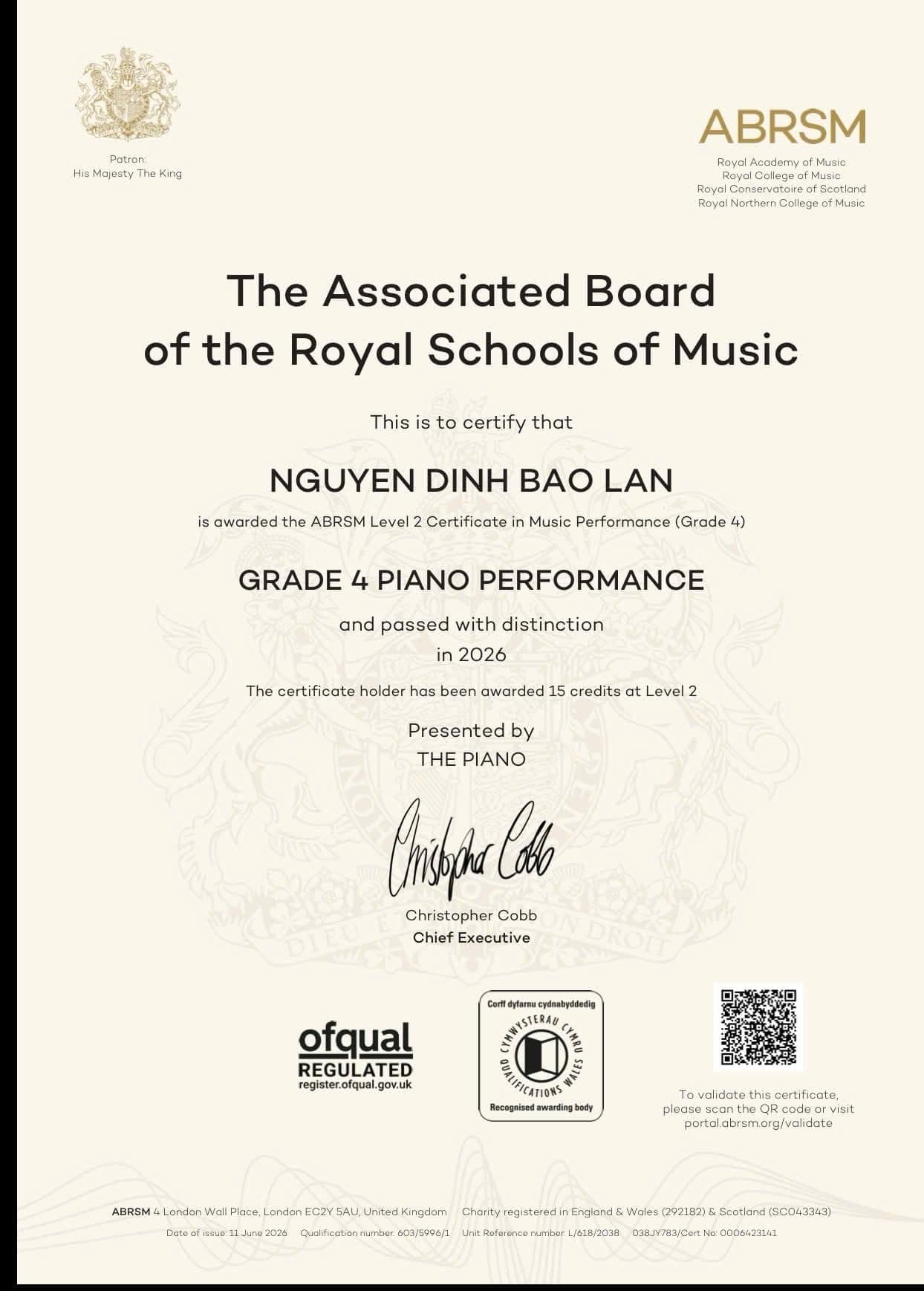 Chứng Chỉ Piano ABRSM Là Gì? Vì Sao Nên Cho Con Luyện Thi ABRSM Tại The Piano Quận 9